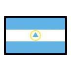 Nicaragua Flag emoji on OpenMoji