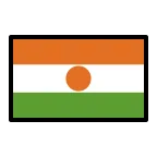 Emoji Bandera de Níger en OpenMoji