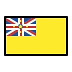 Emoji Bandera de Niue en OpenMoji