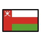 Emoji Bandera de Omán en OpenMoji