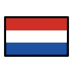 Emoji Bandera de Países Bajos en OpenMoji
