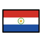 Paraguay Flag emoji on OpenMoji