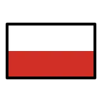 Poland Flag emoji on OpenMoji