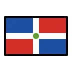 Emoji Bandera de República Dominicana en OpenMoji