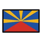 Réunion Flag emoji on OpenMoji