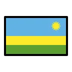 Rwanda Flag emoji on OpenMoji