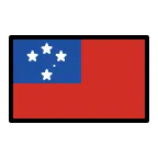 Samoa Flag emoji on OpenMoji
