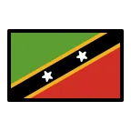 St. Kitts & Nevis Flag emoji on OpenMoji