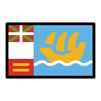 Emoji Bandera de San Pedro y Miquelón en OpenMoji