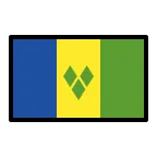 St. Vincent & Grenadines Flag emoji on OpenMoji