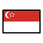 Emoji Bandera de Singapur en OpenMoji