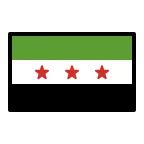 Emoji Bandera de Siria en OpenMoji