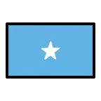 Emoji Bandera de Somalia en OpenMoji