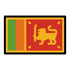 Emoji Bandera de Sri Lanka en OpenMoji