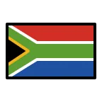 South Africa Flag emoji on OpenMoji
