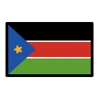 South Sudan Flag emoji on OpenMoji
