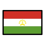 Tajikistan Flag emoji on OpenMoji