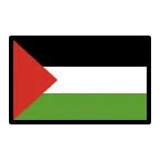 Emoji Bandera de Territorios Palestinos en OpenMoji
