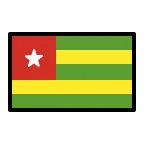 Emoji Bandera de Togo en OpenMoji