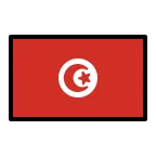 Tunisia Flag emoji on OpenMoji