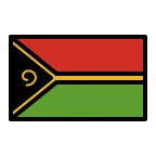 Vanuatu Flag emoji on OpenMoji