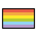 Rainbow Flag emoji on OpenMoji