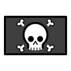 Emoji Bandera pirata en OpenMoji