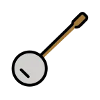 Emoji Banjo en OpenMoji