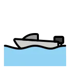 Motor Boat emoji on OpenMoji
