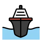 Emoji Barco de pasajeros en OpenMoji