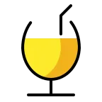 Emoji Bebida tropical en OpenMoji
