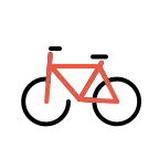Emoji Bicicleta en OpenMoji