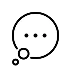 Speech Balloon emoji on OpenMoji