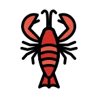 Emoji Bogavante en OpenMoji