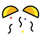 Confetti Ball emoji on OpenMoji
