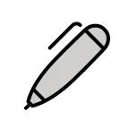 Pen emoji on OpenMoji