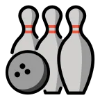 Bowling emoji on OpenMoji