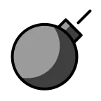 Emoji Bomba en OpenMoji