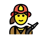 Emoji Bombera en OpenMoji