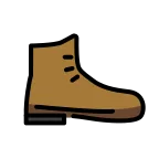 Emoji Bota de senderismo en OpenMoji