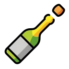 Emoji Botella descorchada en OpenMoji