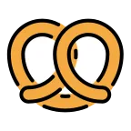 Pretzel emoji on OpenMoji