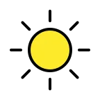 Bright Button emoji on OpenMoji