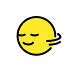 Emoji Cabeza negando en OpenMoji
