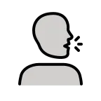 Emoji Cabeza parlante en OpenMoji