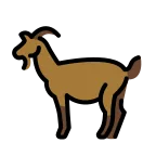 Emoji Cabra en OpenMoji