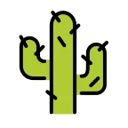 Cactus emoji on OpenMoji