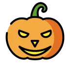 Emoji Calabaza de Halloween en OpenMoji