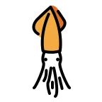 Squid emoji on OpenMoji
