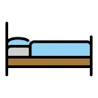 Bed emoji on OpenMoji